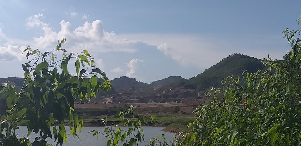 Vị trí dự án được chấp thuận chủ trương đầu tư năm gần hồ Khe Sâu - nơi cấp nước sinh hoạt cho người dân thôn Lâm Quảng. 
