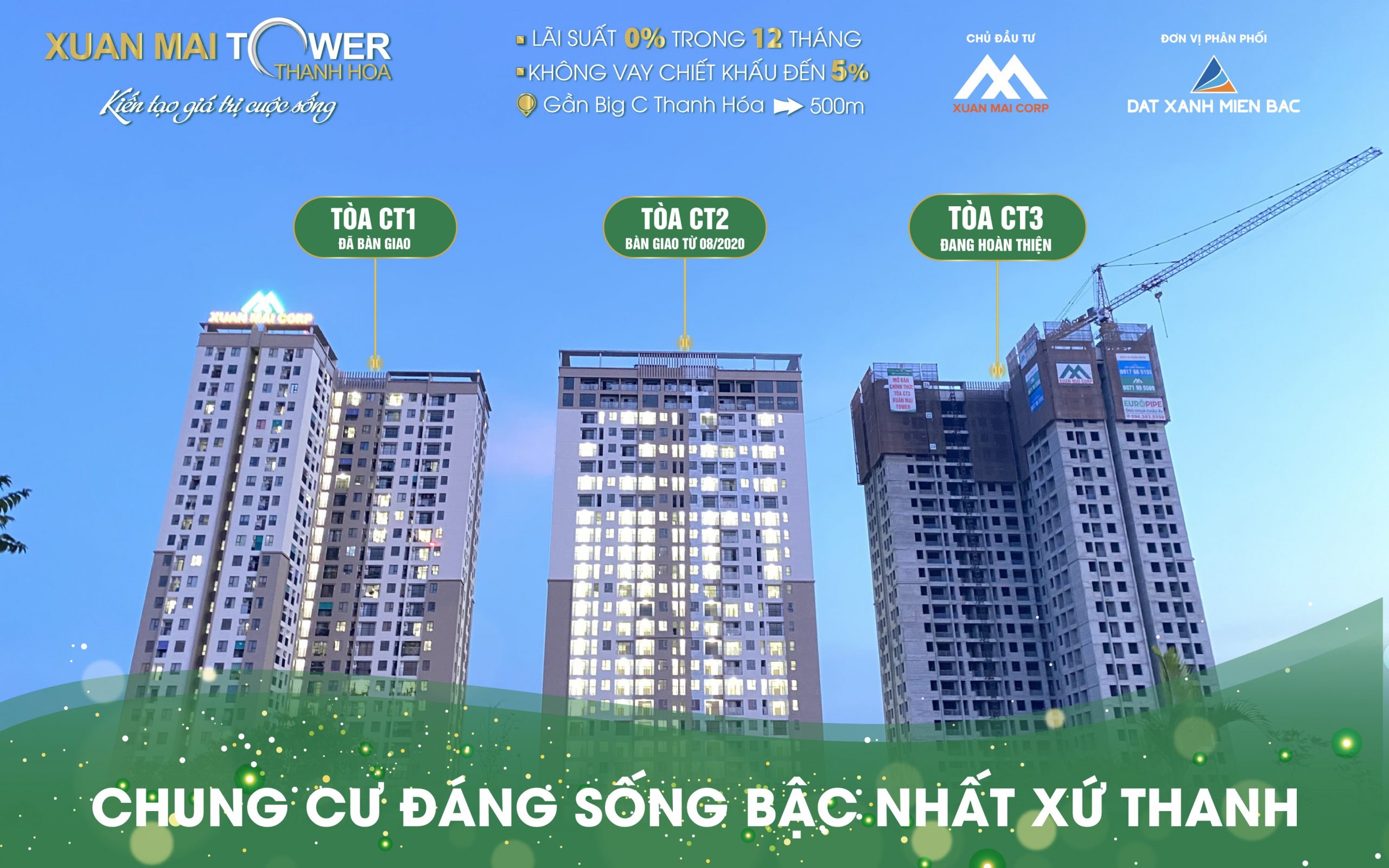 Tổ hợp căn hộ chung cư Xuân Mai Tower ra mắt giải tỏa cơn khát nguồn cung cho nhu cầu nhà ở chất lượng cao tại thị trường Thanh Hóa