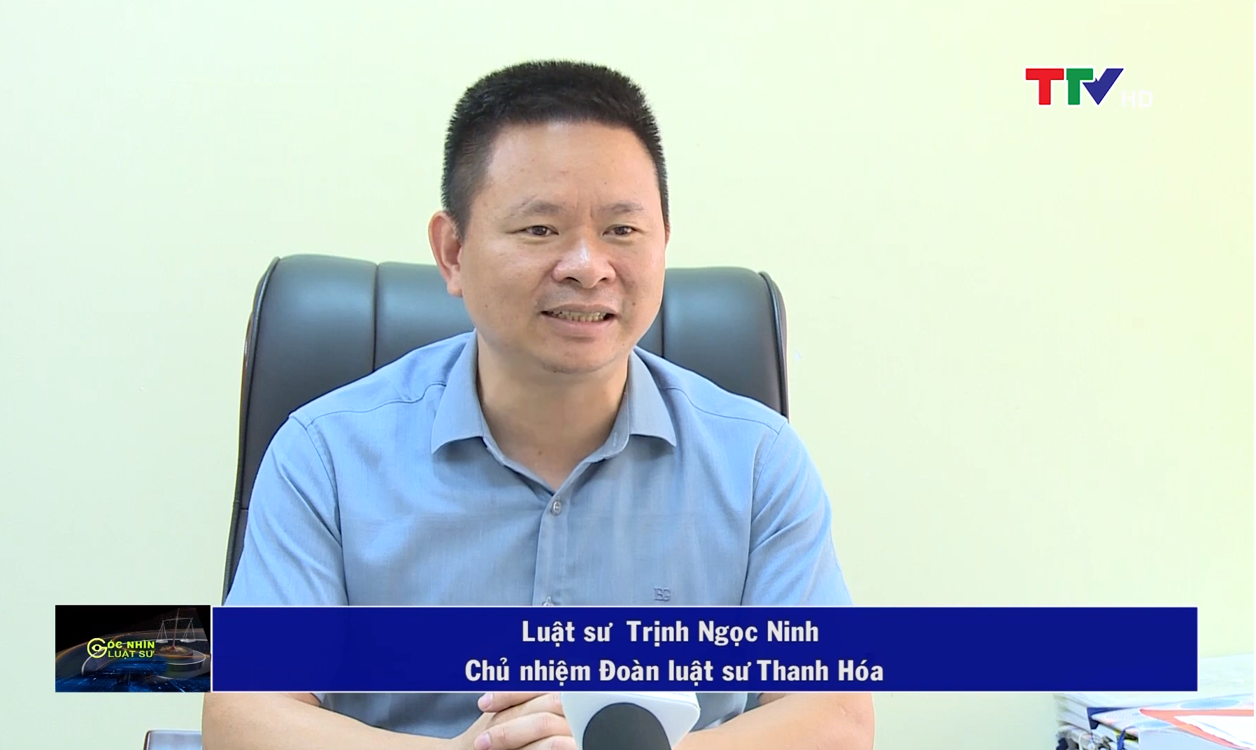 Luật sư Trịnh Ngọc Ninh, Chủ nhiệm đoàn luật sư Thanh Hóa.