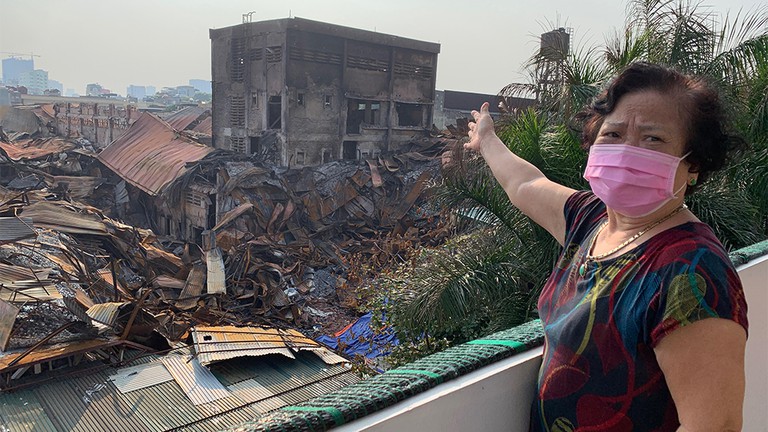 Công ty Rạng Đông tan hoang sau cơn hỏa hoạn diễn ra vào tháng 8/2019