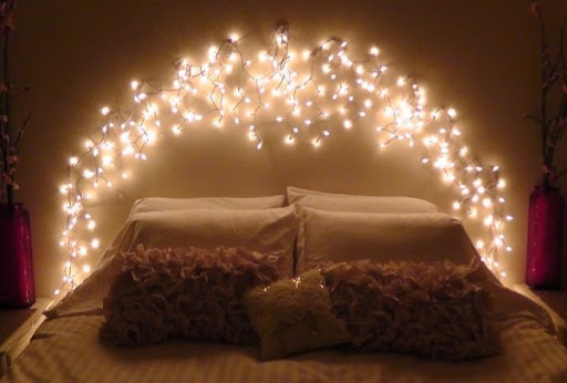 Trang trí phòng ngủ bằng đèn led