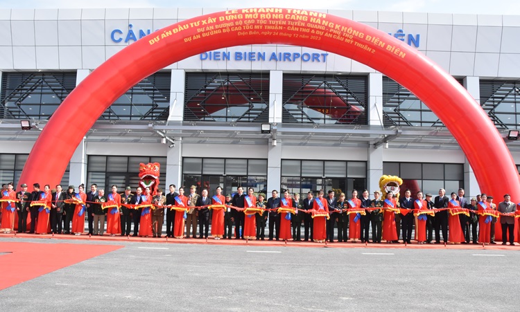 Khánh thành Dự án đầu tư xây dựng mở rộng Cảng hàng không Điện Biên- Ảnh 6.