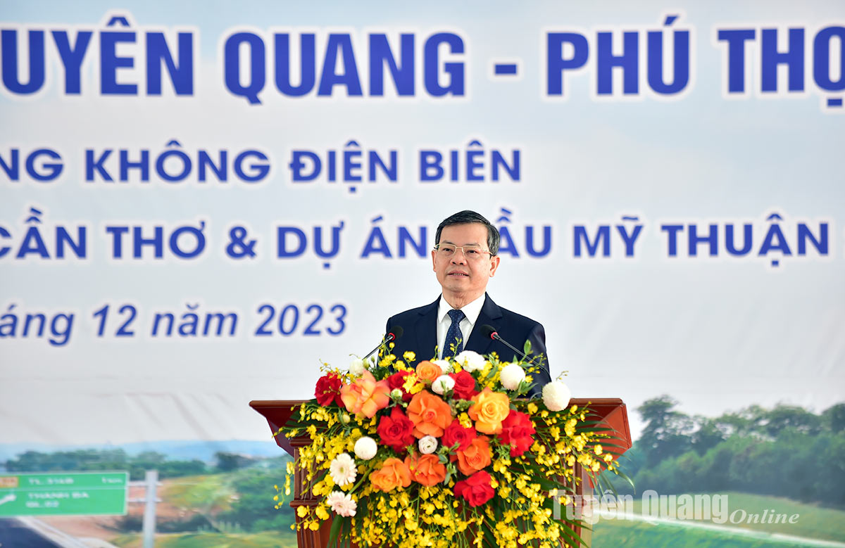 Cao tốc Tuyên Quang - Phú Thọ chính thức khánh thành đưa vào sử dụng- Ảnh 5.