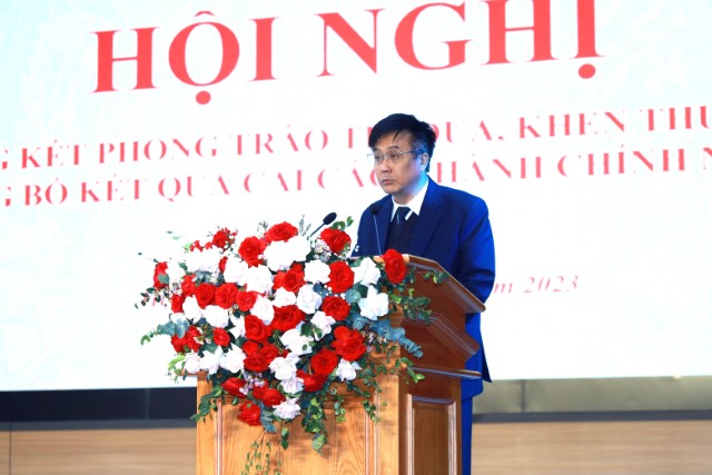 Hà Giang tổng kết phong trào thi đua, công tác khen thưởng và công bố kết quả cải cách hành chính năm 2023- Ảnh 4.