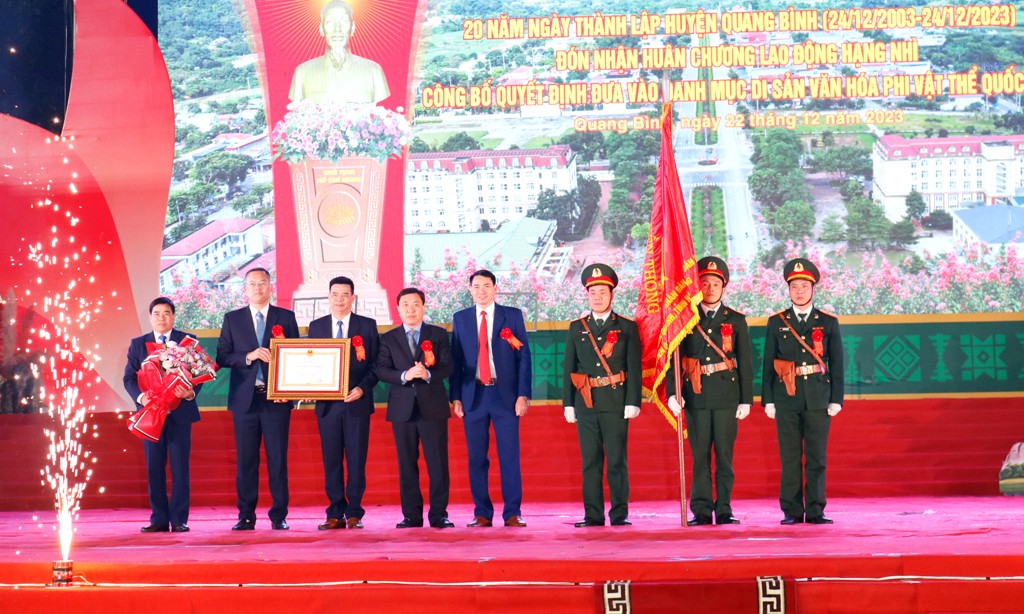 Kỷ niệm 20 năm ngày thành lập huyện Quang Bình- Ảnh 6.