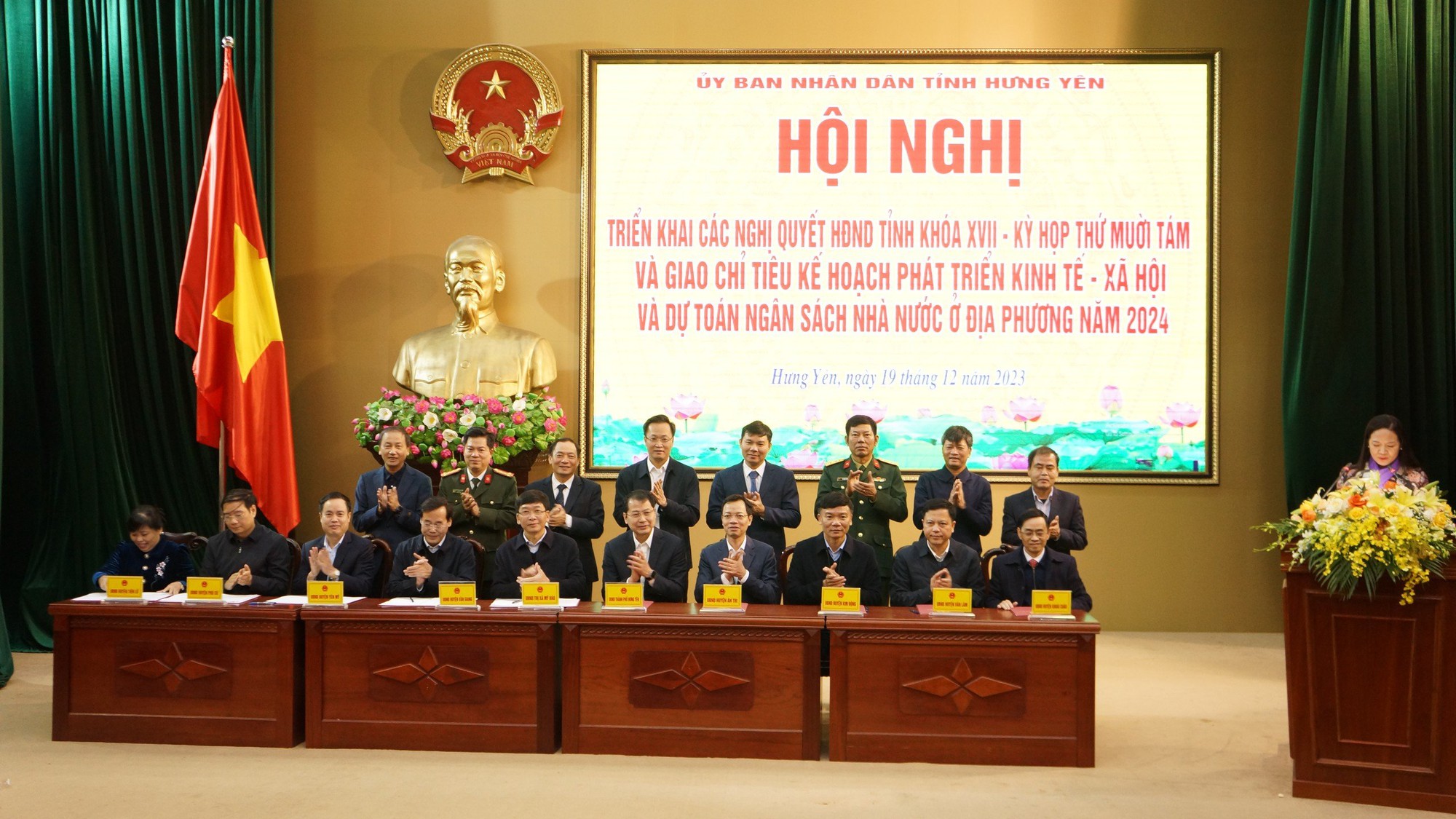 Ủy ban nhân dân tỉnh Hưng Yên giao chỉ tiêu kế hoạch phát triển kinh tế- Ảnh 2.