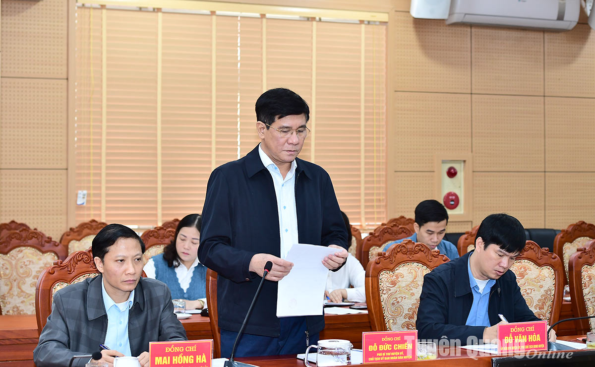 Tuyên Quang: Phó Chủ tịch UBND tỉnh kiểm tra tiến độ thực hiện công tác bồi thường, giải phóng mặt bằng Dự án cao tốc Tuyên Quang-Hà Giang- Ảnh 2.