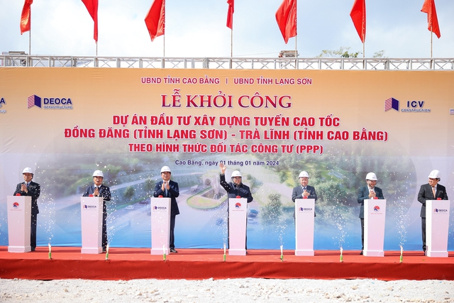 Thủ tướng phát lệnh khởi công cao tốc Đồng Đăng - Trà Lĩnh- Ảnh 8.