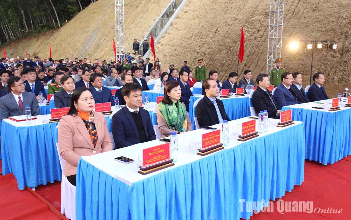 Tuyên Quang: Khánh thành cầu Bạch Xa huyện Hàm Yên- Ảnh 1.