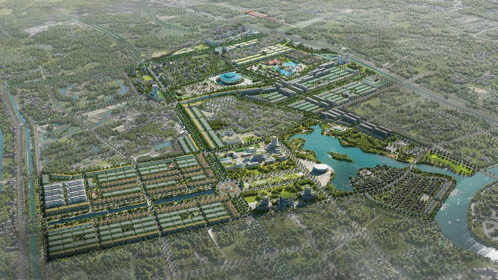 Sun Group khởi công giai đoạn I Tổ hợp dự án Khu đô thị mới Bắc Châu Giang quy mô gần 405 ha, tổng mức đầu tư 35.000 tỷ đồng- Ảnh 3.