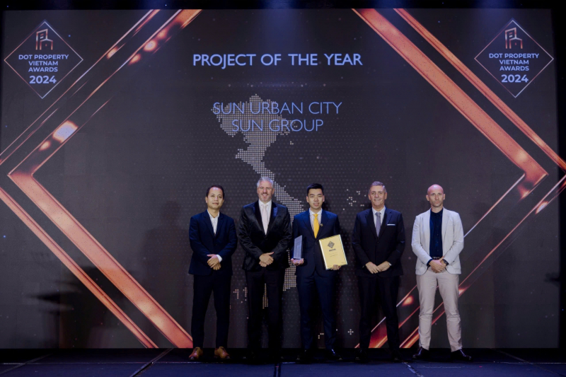 Dot Property Vietnam Awards 2024 vinh danh Đô thị nghỉ dưỡng Sun Urban City là “Dự án của năm”- Ảnh 1.