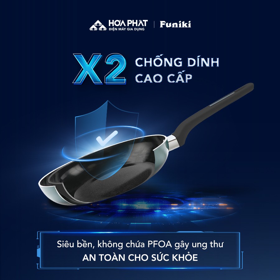 Điện máy Gia dụng Hoà Phát ra mắt bộ sưu tập chảo chống dính Funiki: Chuẩn bền, chuẩn chống dính- Ảnh 2.