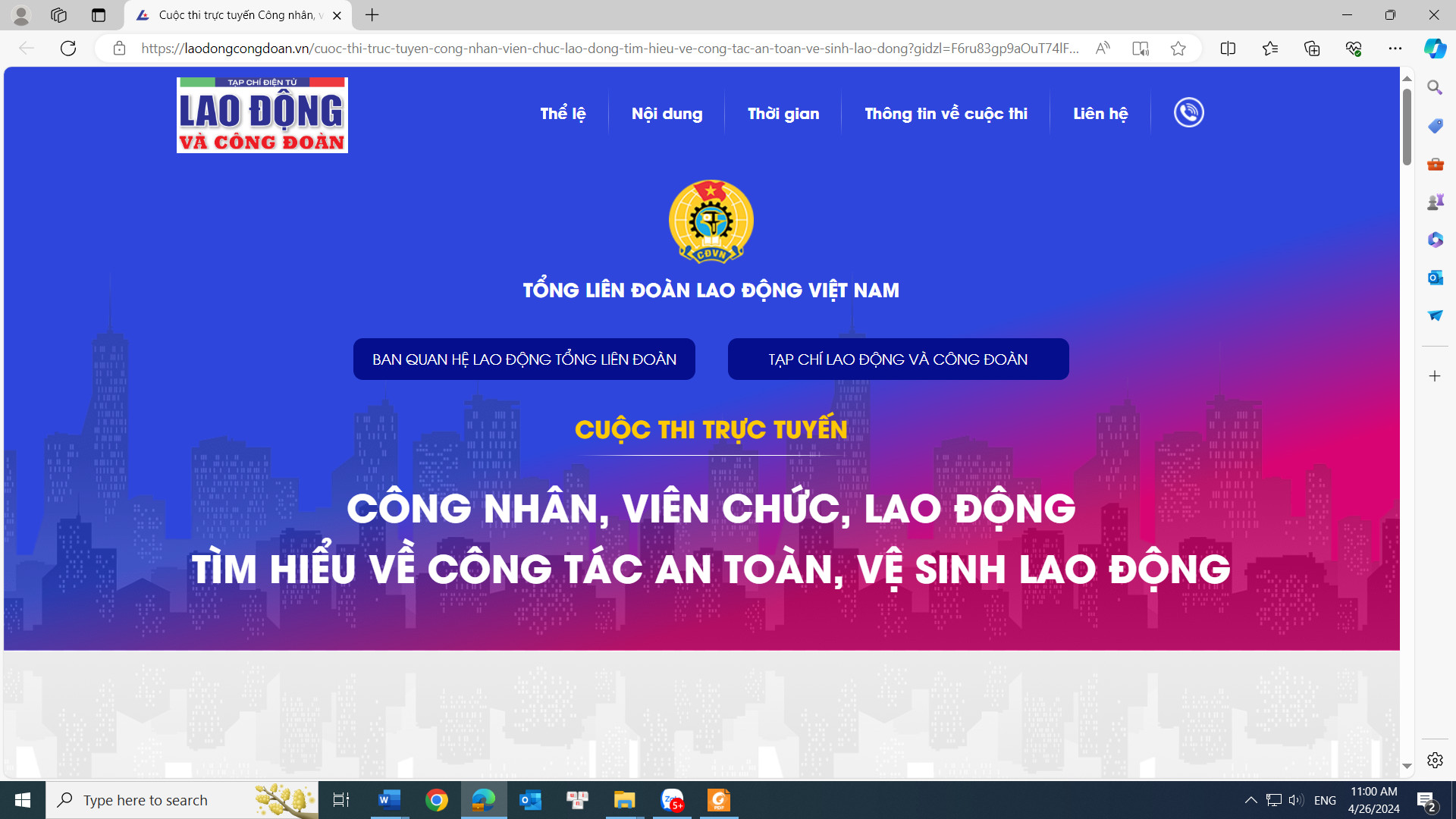 EVNNPT tích cực triển khai Cuộc thi trực tuyến “Công nhân, viên chức, lao động tìm hiểu về công tác An toàn, vệ sinh lao động”- Ảnh 1.