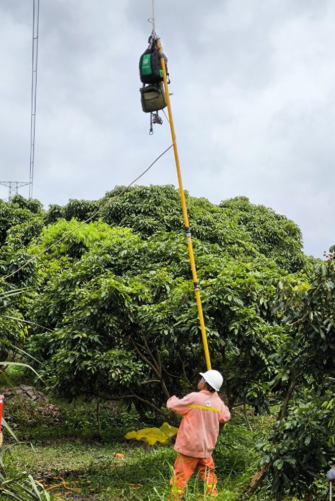 Hoàn thành bảo dưỡng Đường dây 220kV Trung tâm Điện lực Long Phú – Cần Thơ, sẵn sàng đảm bảo vận hành mùa mưa bão- Ảnh 1.