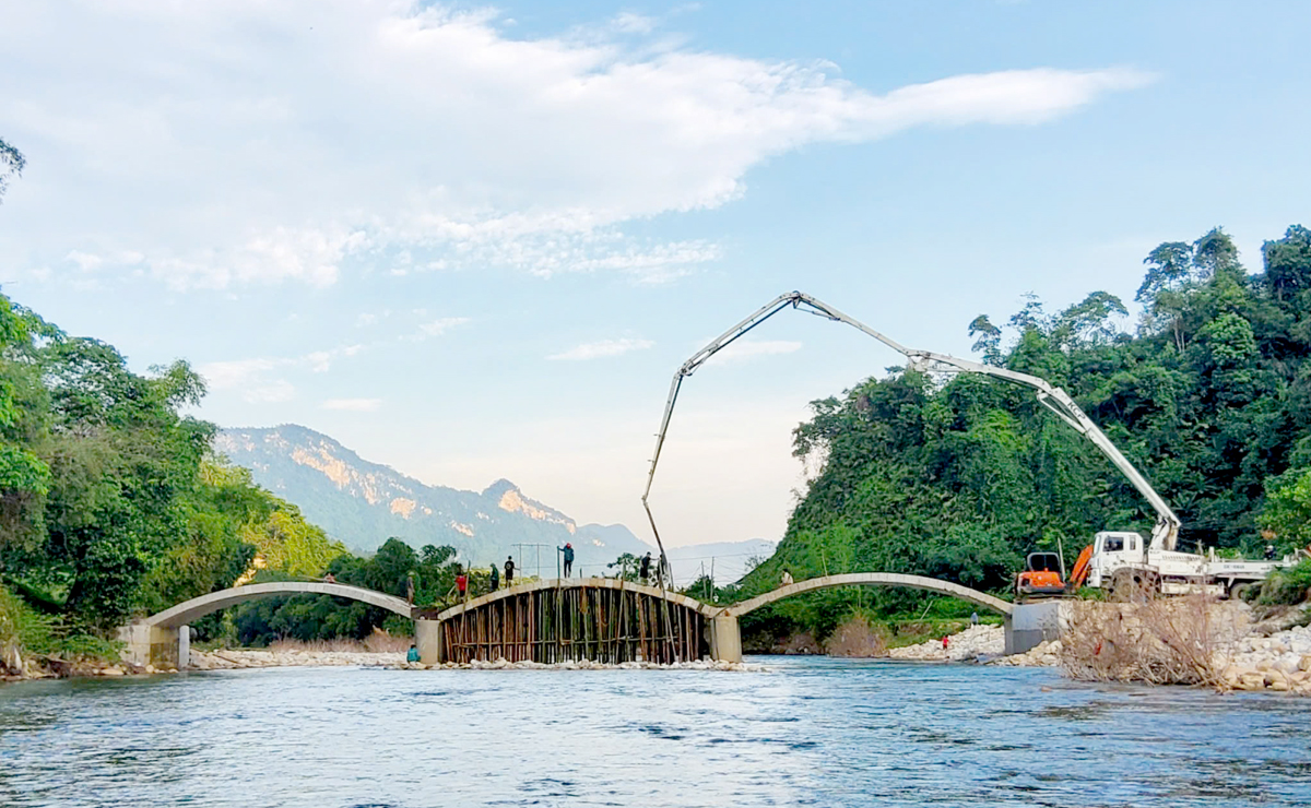 Hà Giang: Vị Xuyên ưu tiên đồng bộ kết cấu hạ tầng giao thông- Ảnh 1.