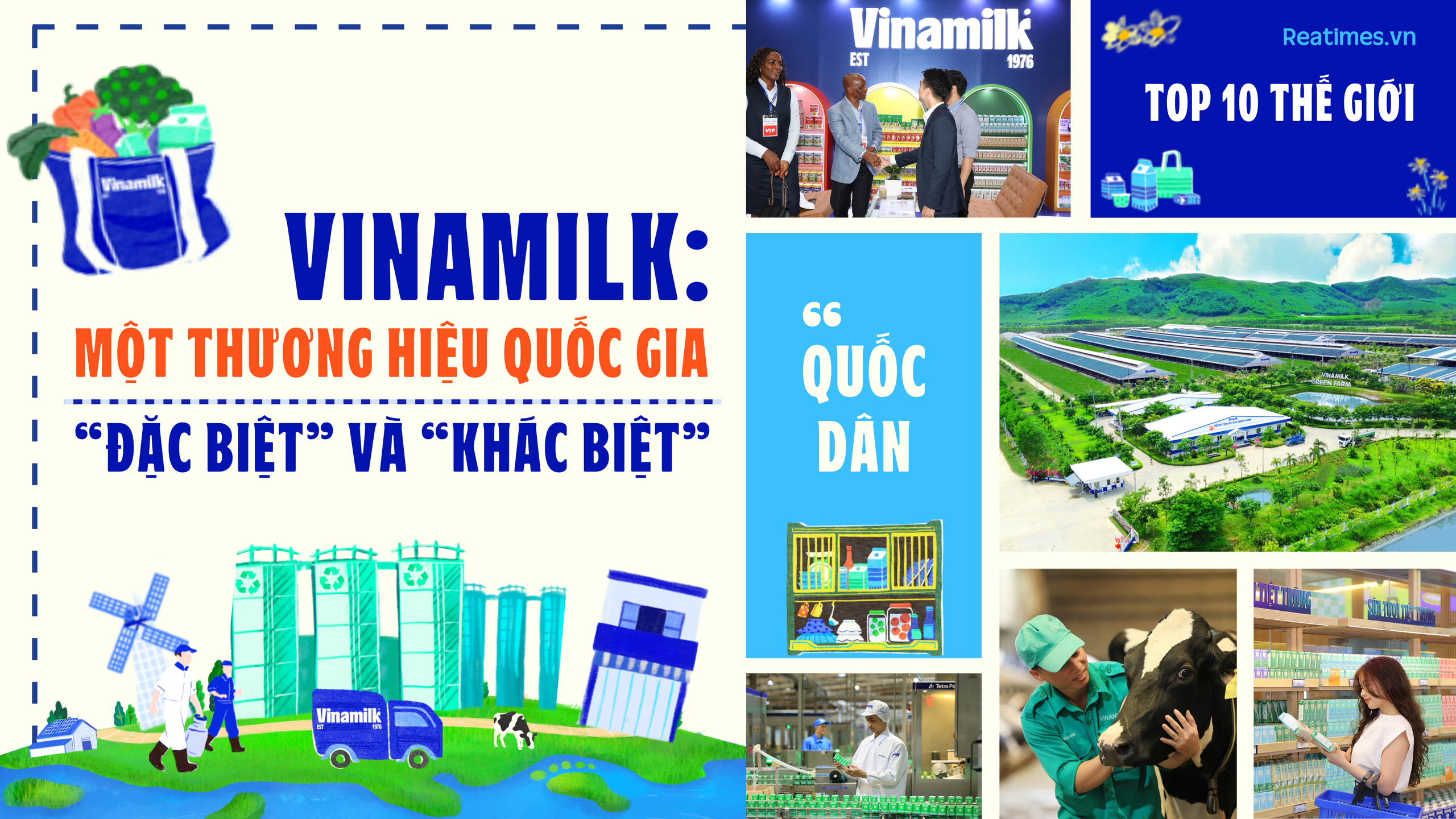 Từ thương hiệu "quốc dân" đến vị trí Top 10 thế giới, Vinamilk đã làm điều đó như thế nào?