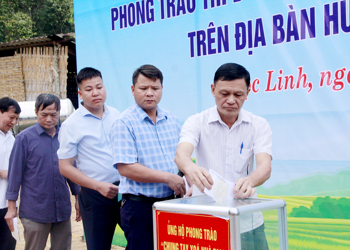 Hà Giang: Vị Xuyên phấn đấu hoàn thành 65 ngôi nhà cho người nghèo trước Tết Nguyên đán Ất Tỵ- Ảnh 1.