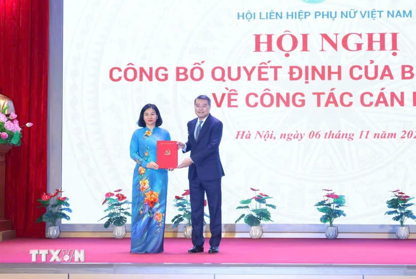 Bà Nguyễn Thị Tuyến được bầu giữ chức Chủ tịch Hội Liên hiệp Phụ nữ Việt Nam- Ảnh 1.