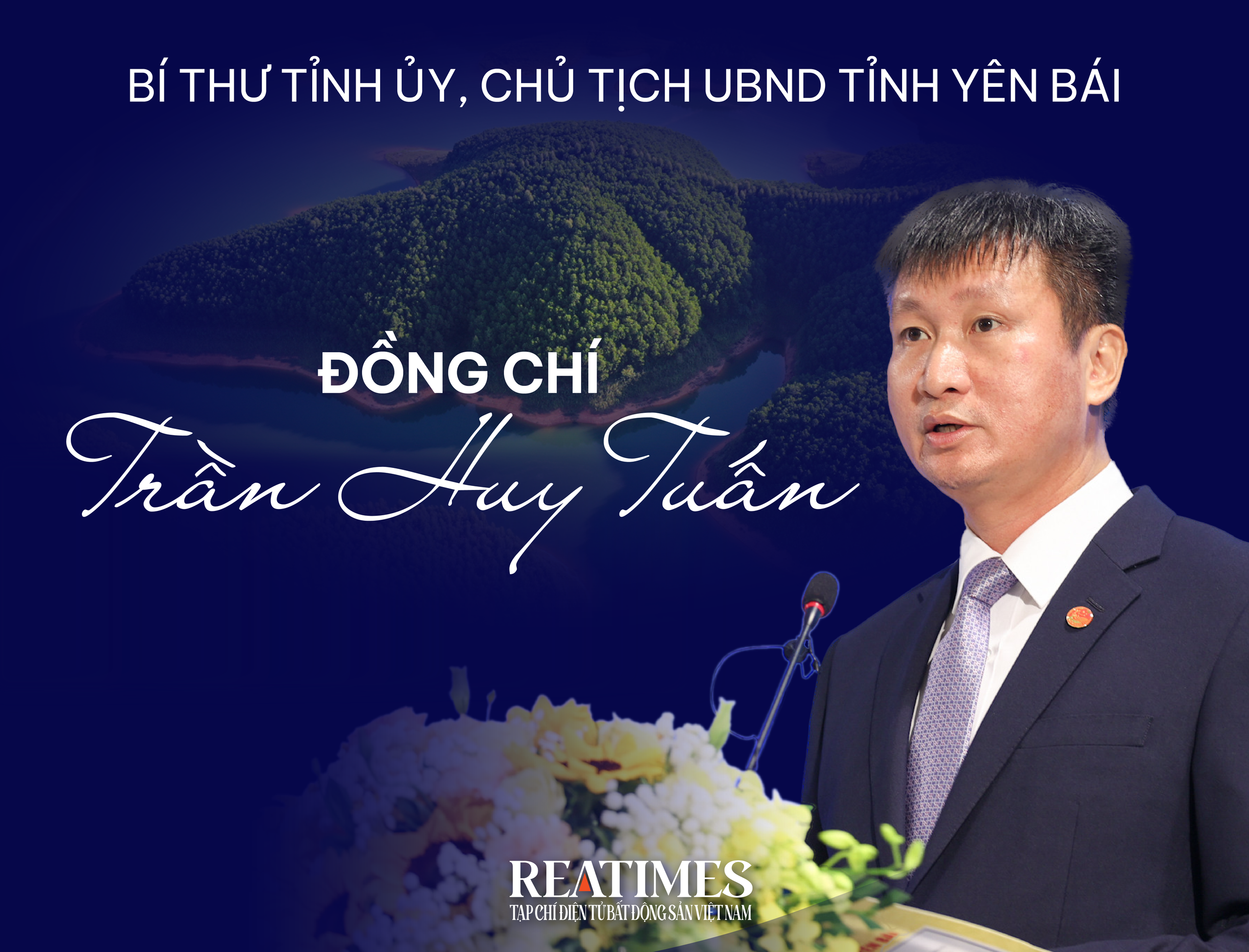 Chân dung đồng chí Trần Huy Tuấn, tân Bí thư Tỉnh ủy, Chủ tịch UBND tỉnh Yên Bái