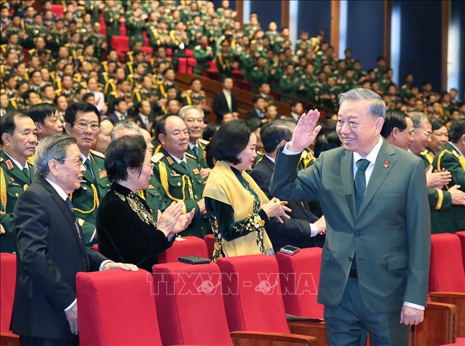 Tổng Bí thư Tô Lâm dự Lễ kỷ niệm 80 năm Ngày thành lập Quân đội nhân dân Việt Nam- Ảnh 10.