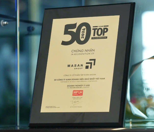 Masan Group: 11 năm thuộc "Top 50 công ty kinh doanh hiệu quả nhất Việt Nam"- Ảnh 1.