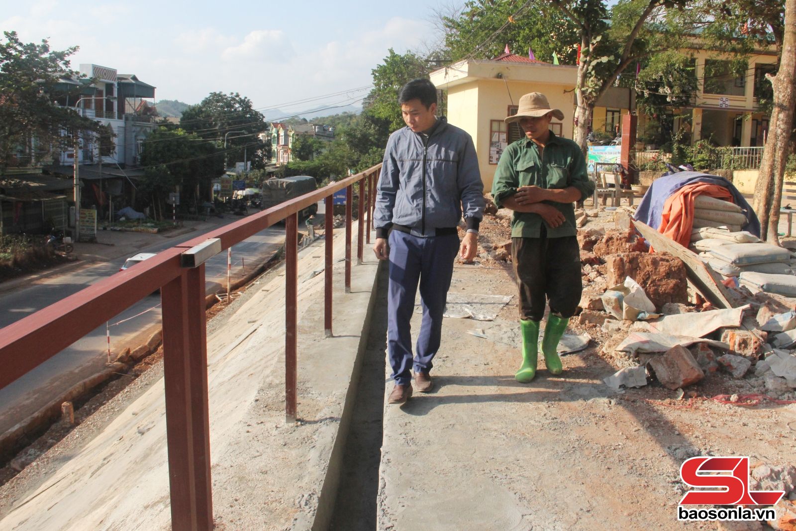 Sơn La: Yên Châu đẩy nhanh tiến độ thi công các dự án- Ảnh 2.