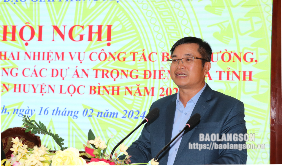 Lạng Sơn: Lộc Bình triển khai giải phóng mặt bằng các dự án trọng điểm- Ảnh 2.