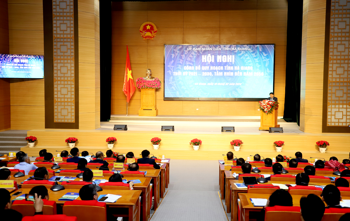 Công bố Quy hoạch tỉnh Hà Giang thời kỳ 2021 - 2030, tầm nhìn đến năm 2050- Ảnh 3.