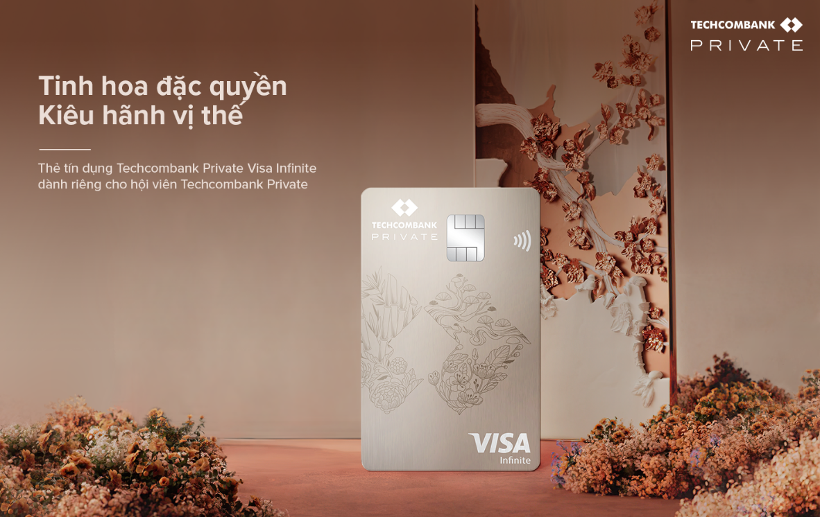 Ra mắt đặc quyền Techcombank Private: Bộ đôi thẻ thanh toán và thẻ tín dụng xứng tầm vị thế- Ảnh 3.