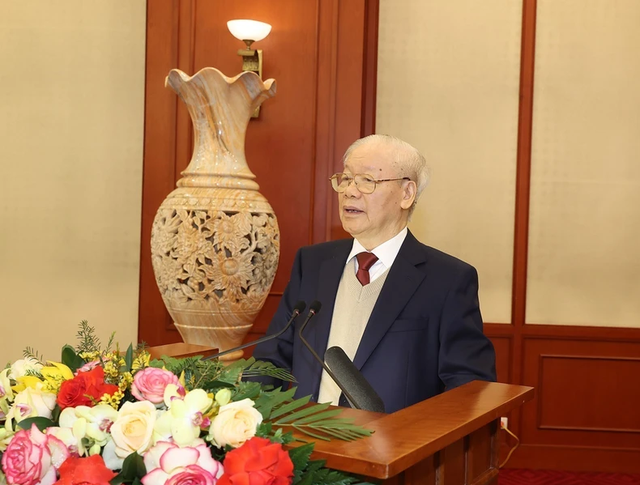  Phát biểu của Tổng Bí thư Nguyễn Phú Trọng tại phiên họp đầu tiên của Tiểu ban Văn kiện Đại hội XIV của Đảng- Ảnh 1.