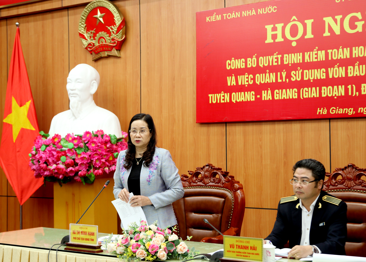 Công bố Quyết định Kiểm toán Dự án Cao tốc Tuyên Quang – Hà Giang- Ảnh 2.