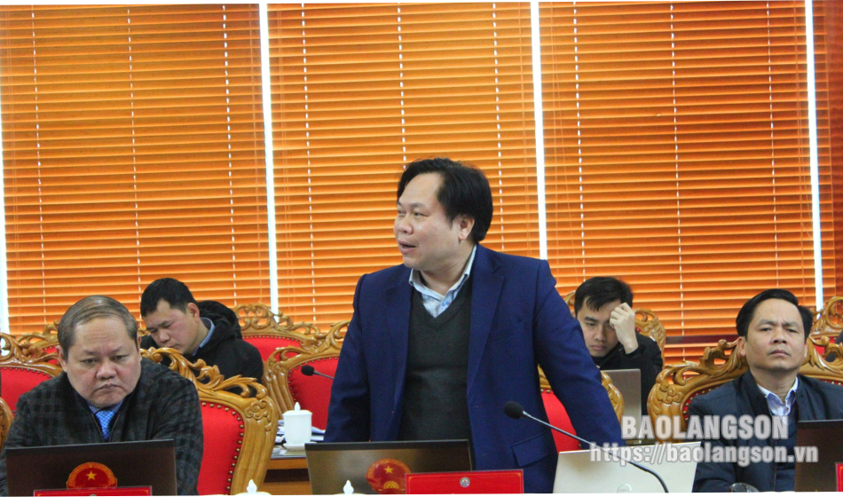 Lạng Sơn: UBND tỉnh họp chuyên đề tháo gỡ khó khăn vướng mắc giải phóng mặt bằng các dự án- Ảnh 2.