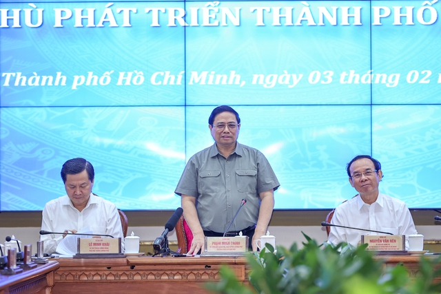 Thủ tướng: Phân cấp tối đa cho TP.HCM, triển khai Nghị quyết 98 nhanh hơn, hiệu quả hơn- Ảnh 2.
