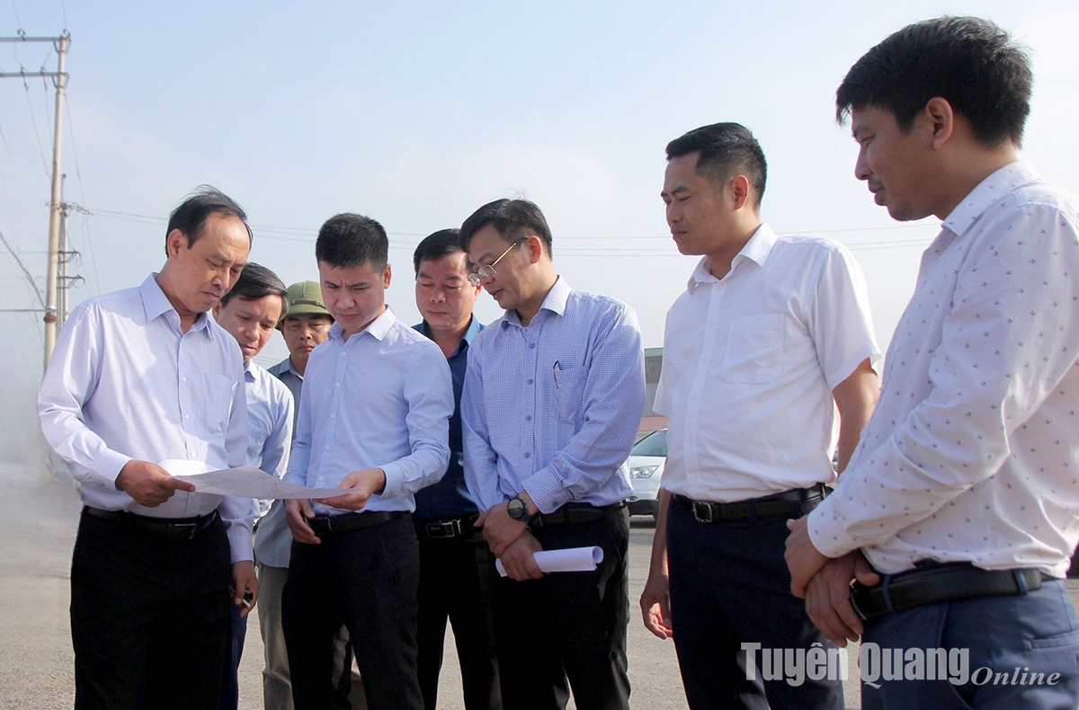 Ban QLDA đầu tư xây dựng các công trình giao thông tỉnh Tuyên Quang: Trách nhiệm là hàng đầu- Ảnh 1.
