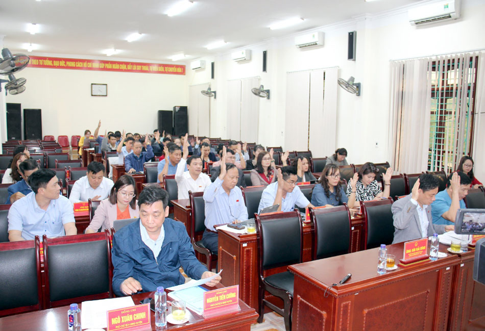 HĐND huyện Điện Biên thông qua Đồ án điều chỉnh quy hoạch chung thị trấn huyện lỵ Điện Biên- Ảnh 1.