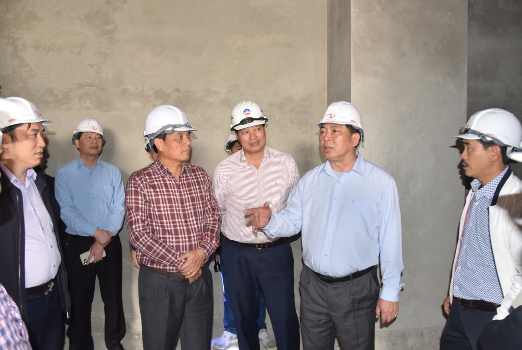 Cao Bằng: Bí thư Tỉnh ủy kiểm tra tiến độ thực hiện một số dự án xây dựng trên địa bàn tỉnh- Ảnh 1.