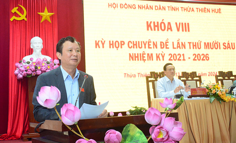 Xem xét Đề án công nhận khu vực tỉnh Thừa Thiên Huế đạt tiêu chí đô thị loại I trực thuộc Trung ương- Ảnh 1.
