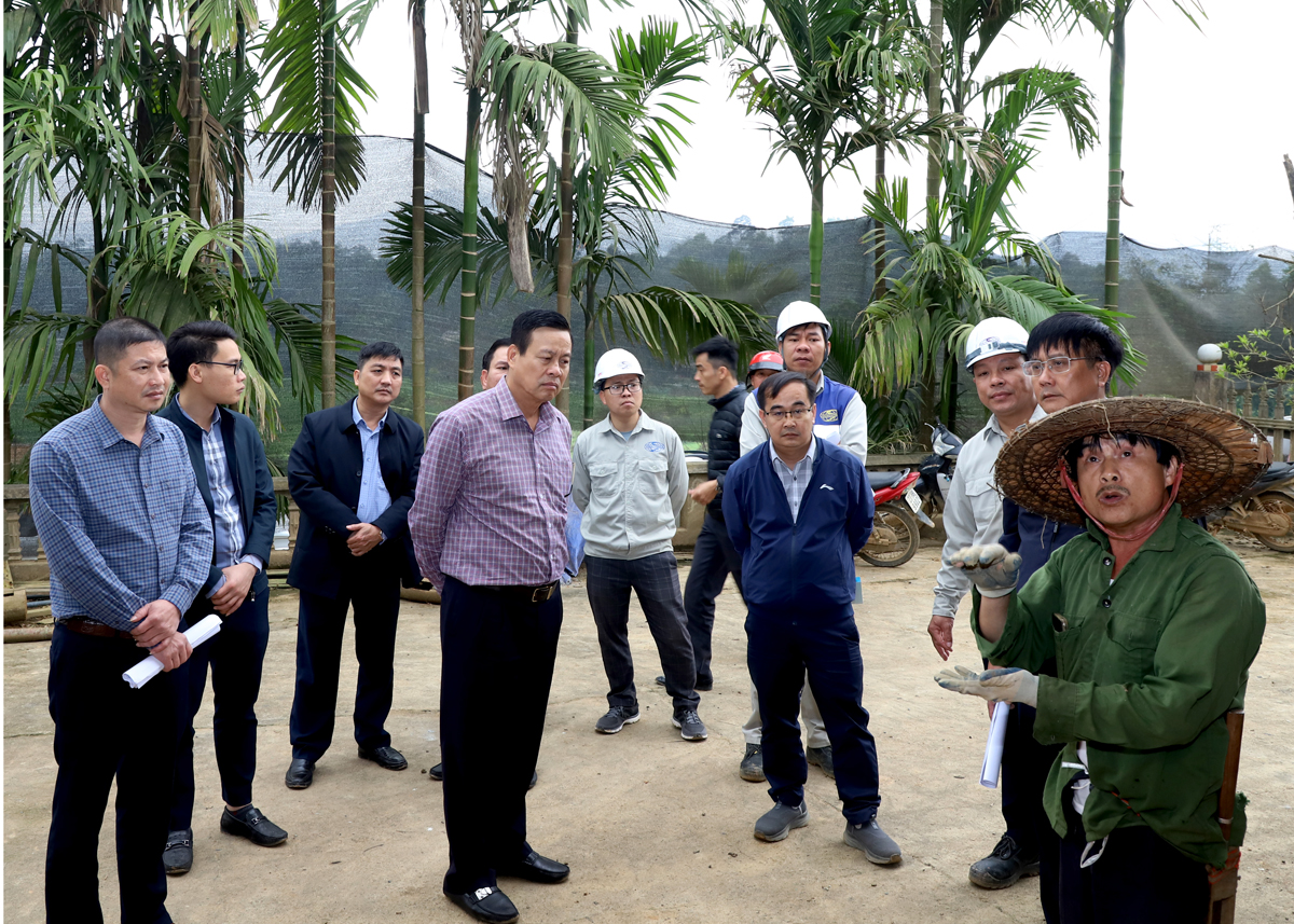 Chủ tịch tỉnh Hà Giang kiểm tra tiến độ Dự án Cao tốc Tuyên Quang – Hà Giang- Ảnh 10.