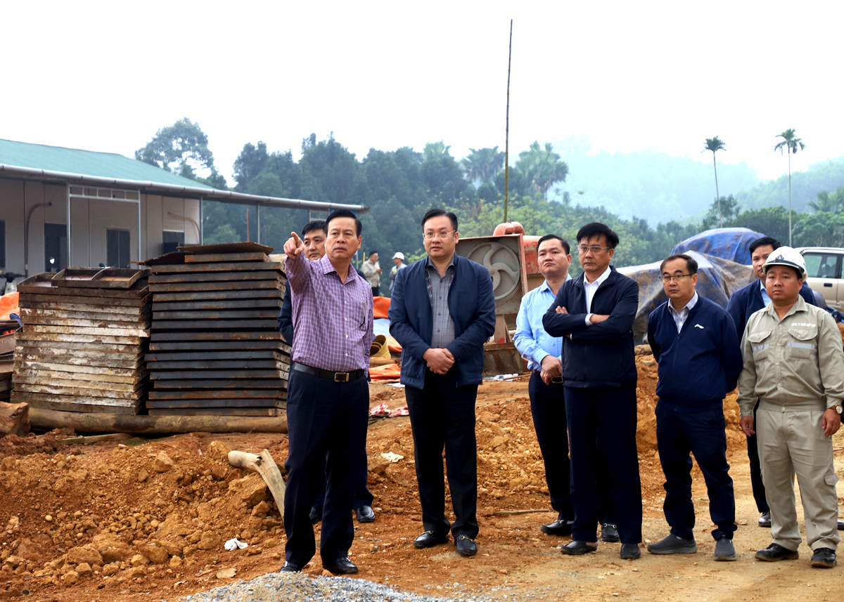 Chủ tịch tỉnh Hà Giang kiểm tra tiến độ Dự án Cao tốc Tuyên Quang – Hà Giang- Ảnh 2.