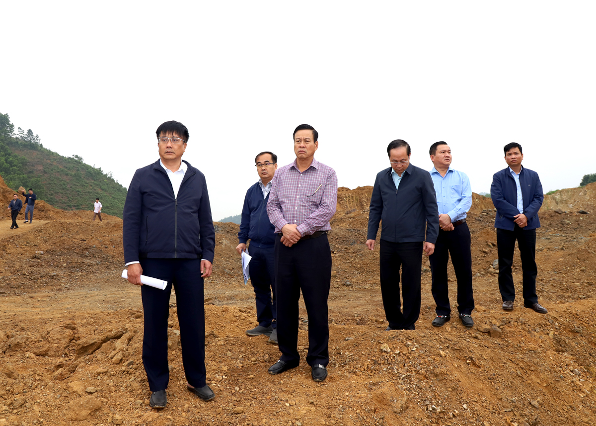 Chủ tịch tỉnh Hà Giang kiểm tra tiến độ Dự án Cao tốc Tuyên Quang – Hà Giang- Ảnh 4.