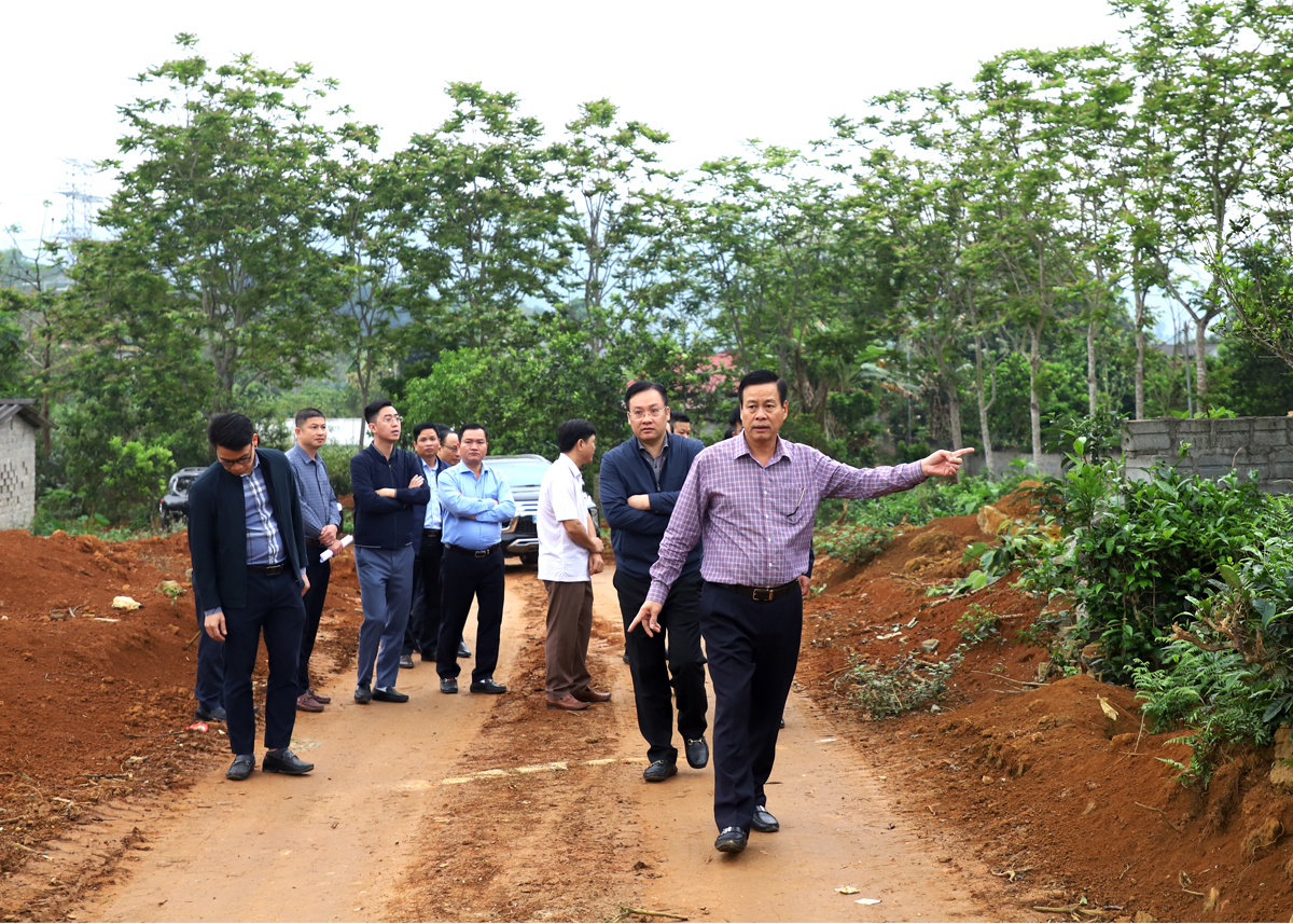 Chủ tịch tỉnh Hà Giang kiểm tra tiến độ Dự án Cao tốc Tuyên Quang – Hà Giang- Ảnh 5.