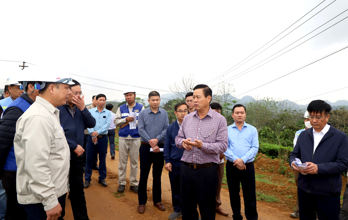 Chủ tịch tỉnh Hà Giang kiểm tra tiến độ Dự án Cao tốc Tuyên Quang – Hà Giang- Ảnh 8.