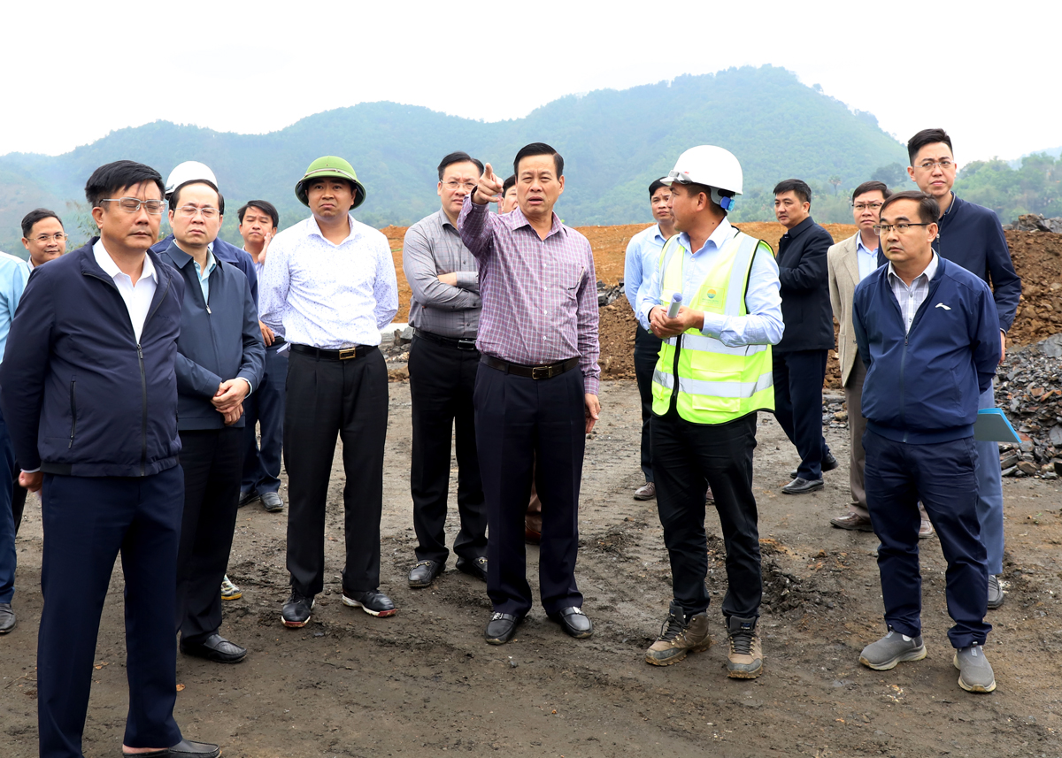 Chủ tịch tỉnh Hà Giang kiểm tra tiến độ Dự án Cao tốc Tuyên Quang – Hà Giang- Ảnh 9.