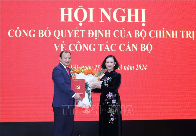 Phó Trưởng ban Tuyên giáo Trung ương Lê Hải Bình giữ chức Tổng Biên tập Tạp chí Cộng sản- Ảnh 1.