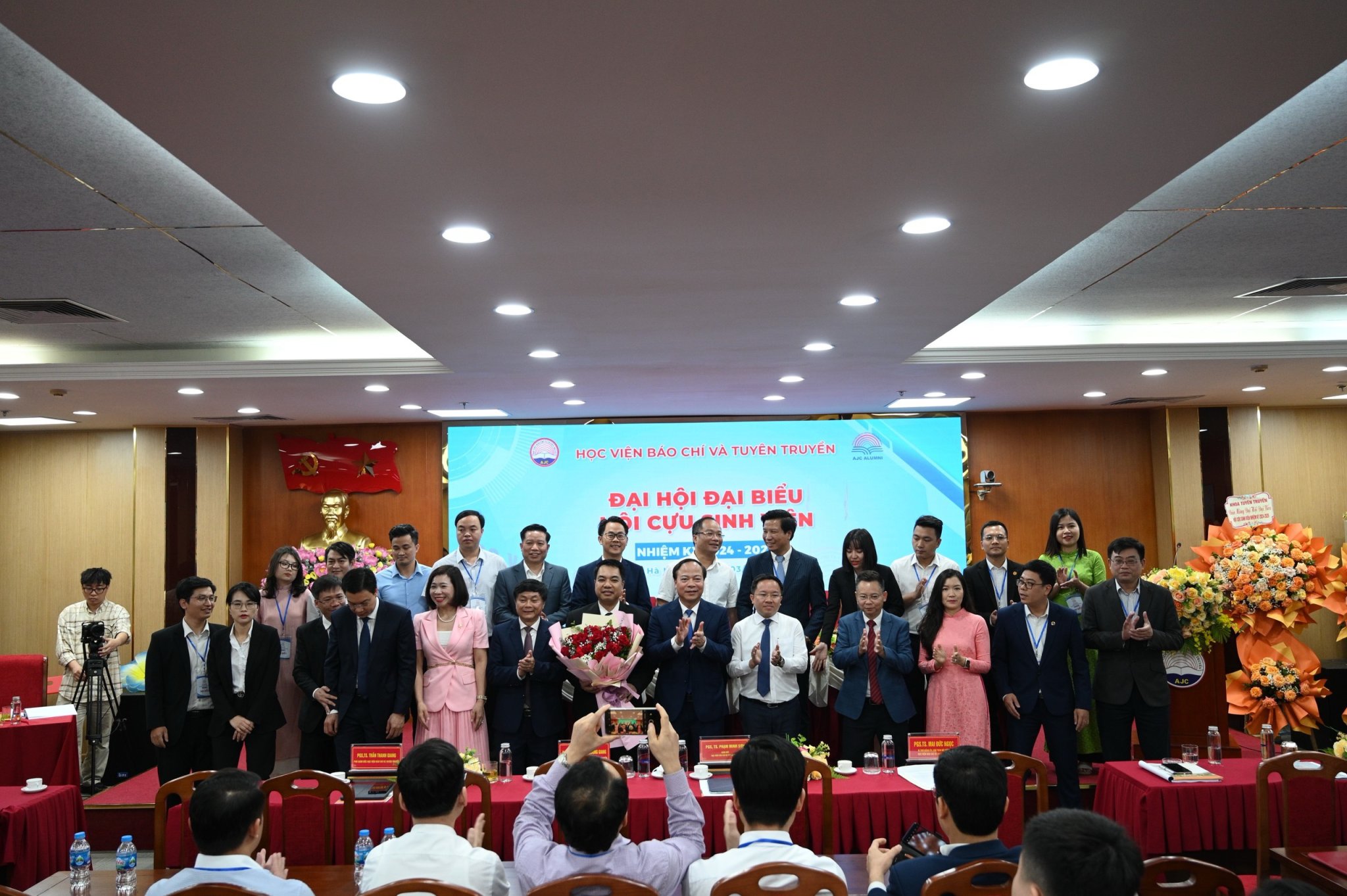Học viện Báo chí và Tuyên truyền tổ chức Đại hội đại biểu Hội Cựu sinh viên- Ảnh 5.
