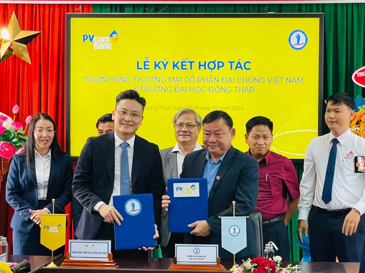 PVcomBank tài trợ nhà xe thông minh cho trường Đại học Đồng Tháp- Ảnh 1.
