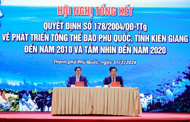 Thủ tướng Phạm Minh Chính: Nâng tầm khát vọng phát triển, xây dựng Đề án mới cho Phú Quốc- Ảnh 1.