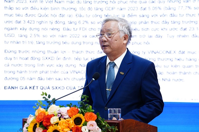 Chủ tịch Vinaconex Đào Ngọc Thanh chia sẻ về mục tiêu phá đỉnh doanh thu năm 2024- Ảnh 2.