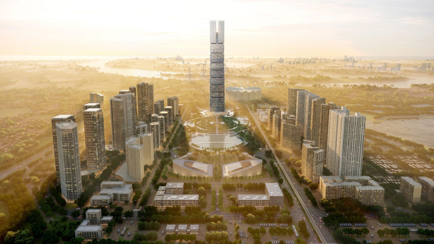 Phương án của hãng kiến trúc Skidmore, Owings & Merrill (Hoa Kỳ) chinh phục Hội đồng thi tuyển phương án kiến trúc Tháp tài chính 108 tầng- Ảnh 2.