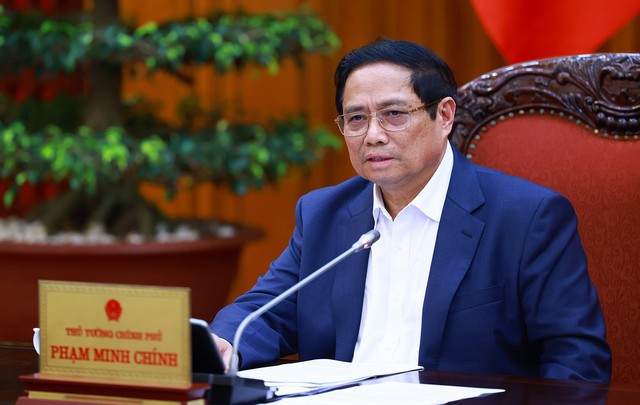 Thủ tướng Phạm Minh Chính chủ trì cuộc họp về chính sách tiền tệ, chính sách tài khóa- Ảnh 2.